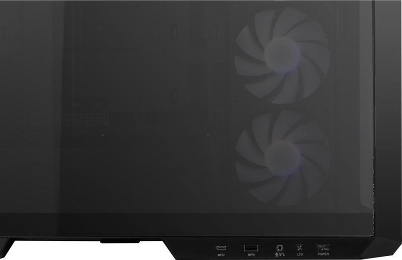 Mag Pano M100R Pz 4X120Mm Fan Temperli Cam Psu Yok Matx Panoramik