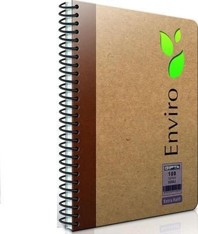 Enviro Defter Sert Kapak 100 Yaprak