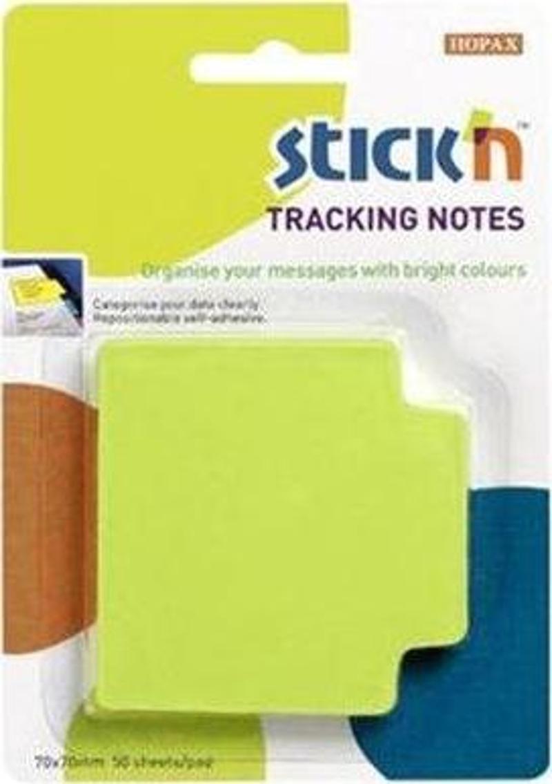 Tracking Notes Neon Yeşil 50 Yaprak Not Kağıdı