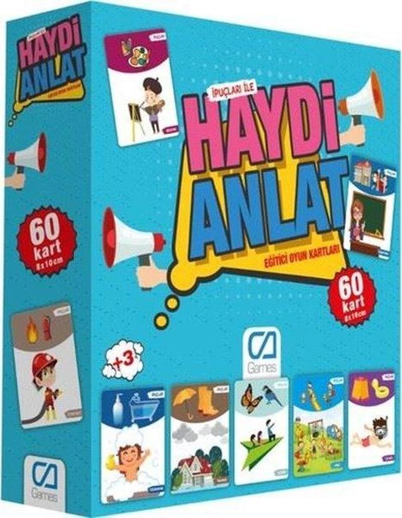 İpuçları İle Haydi Anlat Eğlenceli Aile Oyunu