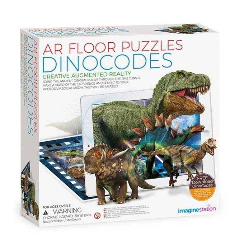 Imagine Station Imagine Station AR Floor Puzzles Dinocodes Eğitici Oyun