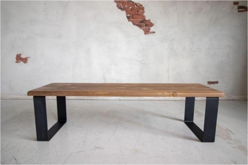 Masif Ahşap Bank 240x37 cm