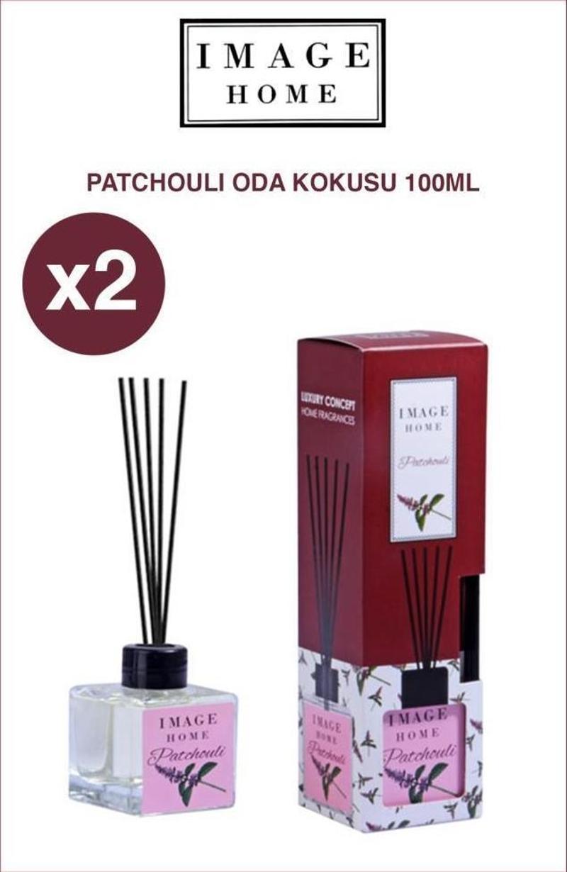 Image Home Çubuklu Kalıcı Kokulu Bambu Çubuklu Paçuli Oda Ortam Kokusu 100ML