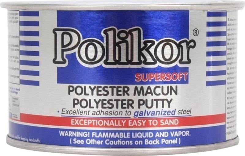 Polikor Süper Soft Polyester Çelik Macun 400 gr