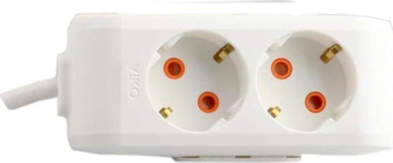 Multi-led 2'li Priz Top. Kablolu Ç. K. 1mt