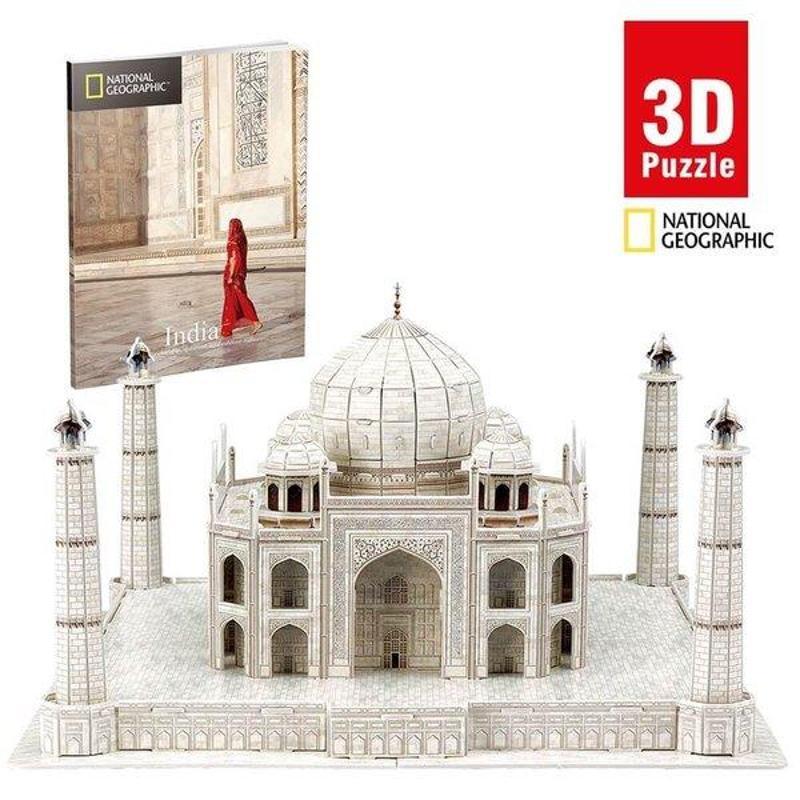 CubicFun 3D Puzzle Cubic Fun National Geographic Taj Mahal 3D Puzzle ZN10040