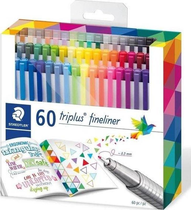 Triplus Fineliner Kalem Karışık 03 mm