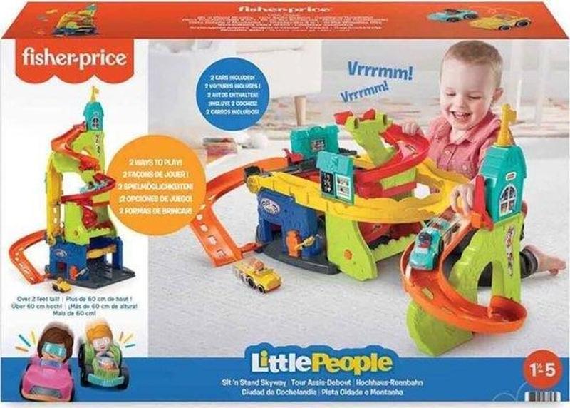 Fisher Price Wheelies Şehri Oyun Seti HBD77