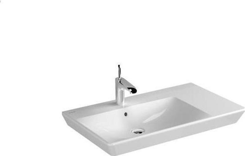 Lacon Asimetrik Lavabo 80x47cm Beyaz 4453B003-0001 