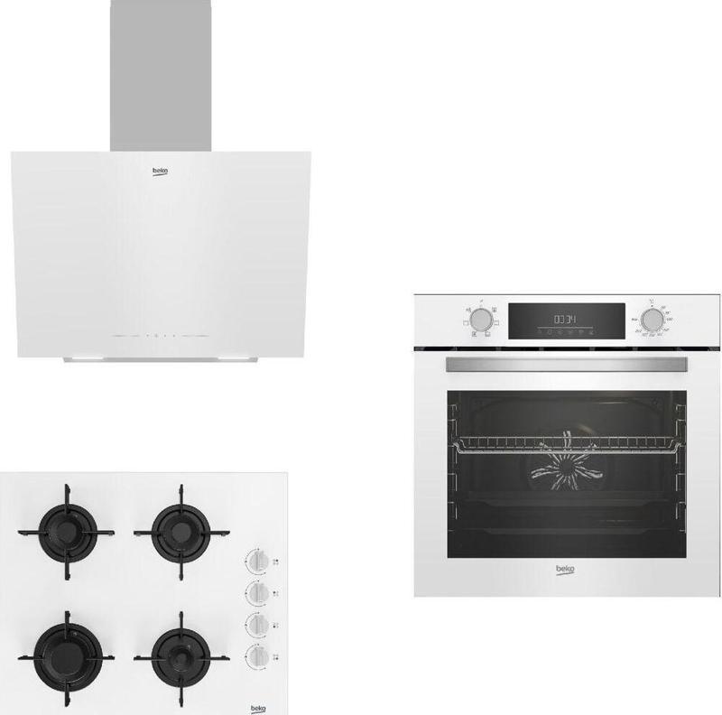 New White Star 3'lü  Ankastre Set  ( BFC 330 B - BOCD T 6011 EB - BDE 6040 B )