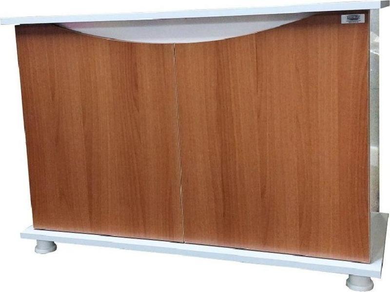 100 Cm Mdf Kp1004025Vc Flex Venedik Ceviz Kapaklı Akvaryum Sehpası 100X40X69 Cm