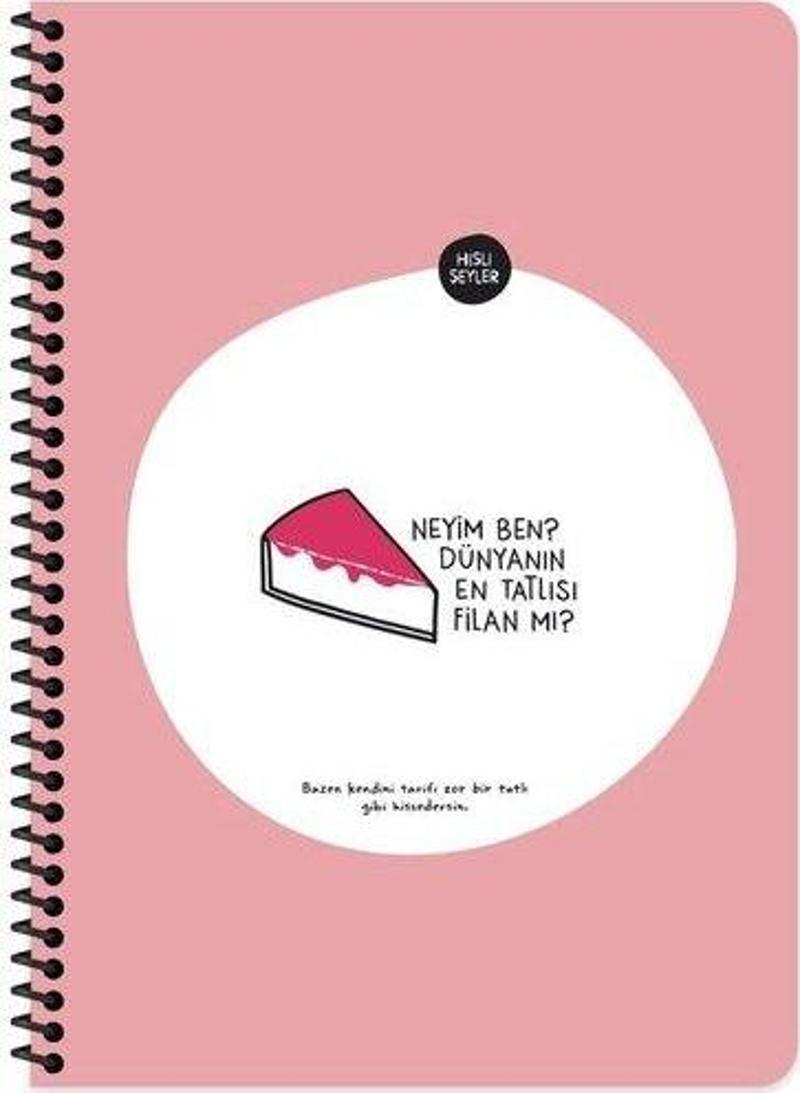 A4 80 Yaprak Çizgili Defter - Neyim Ben Dünyanın En Tatlısı Filan Mı?