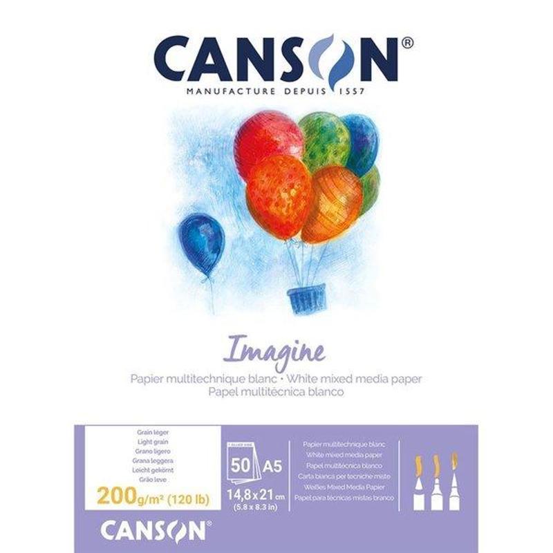 Canson Canson Imagine A5 Çok Amaçlı Blok - 200006009