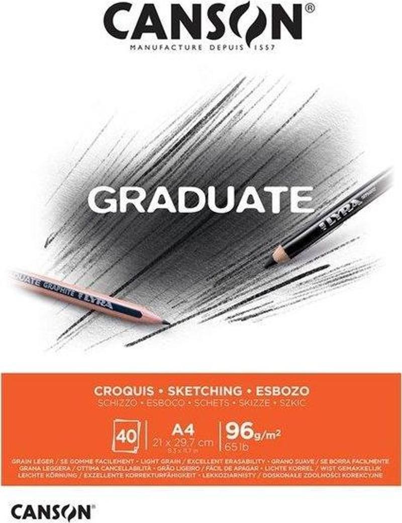 Graduate A4 Çok Amaçlı Blok Sketch - 400110362