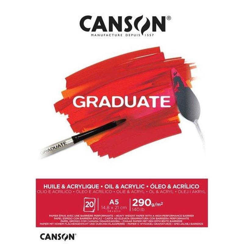 Canson Canson Graduate A5 Yağlı Boya ve Akrilik Blok - 400110379