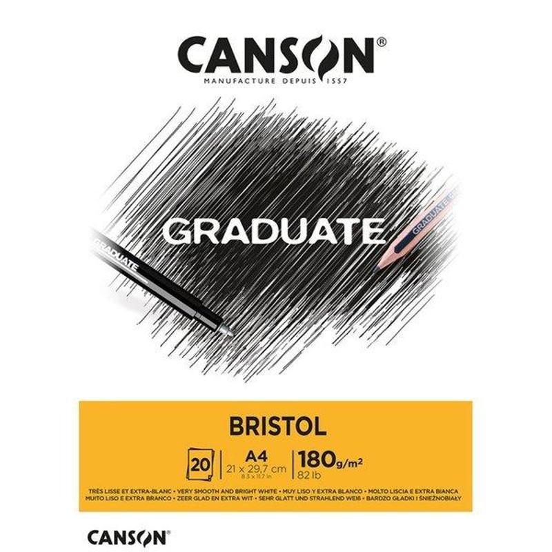 Canson Canson Graduate A4 Bristol Blok - 400110383