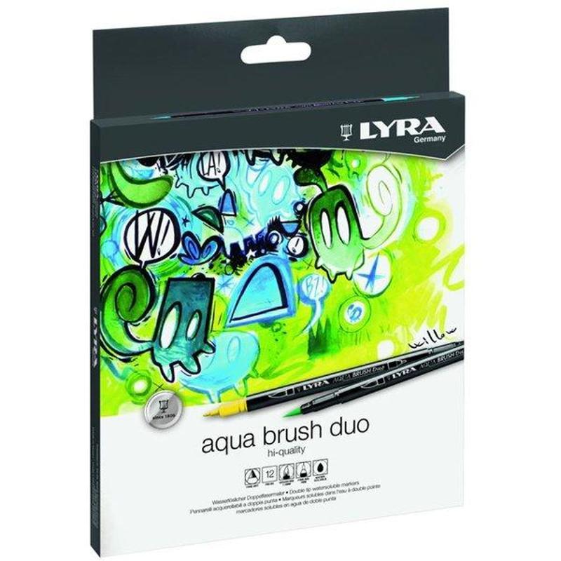 Lyra Lyra Aqua Brush Duo Askılı Paket 12'li L6521120