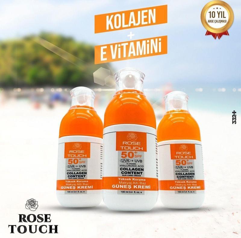 TOUCH GÜNEŞ KREMİ 100 ML 3 Adet