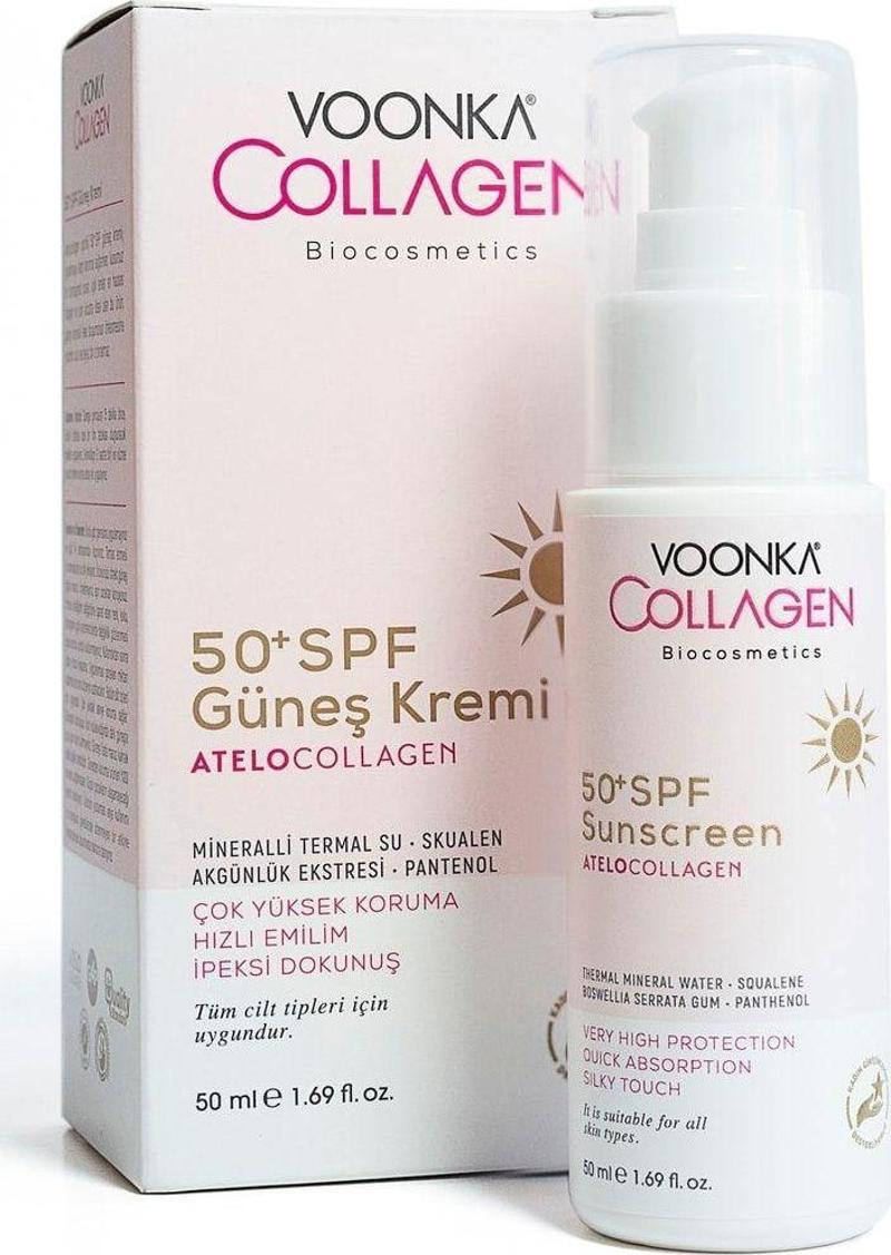 Biocosmetics Atelocollagen Güneş Kremi SPF50+ 50 ml