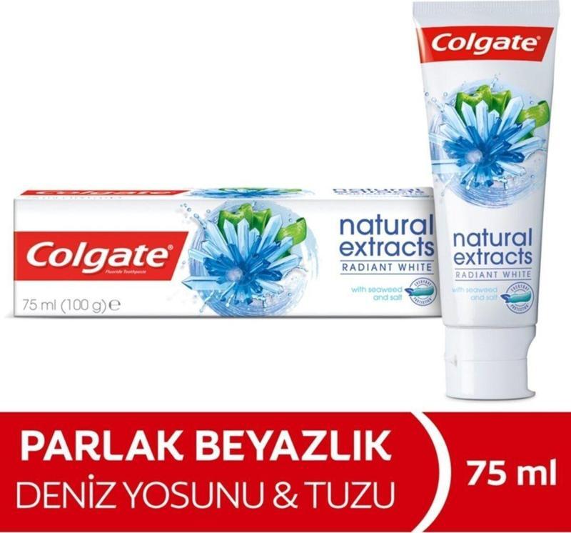 Natural Extracts Deniz Yosunu Tuzu Beyazlatıcı Diş Macunu 75 ml