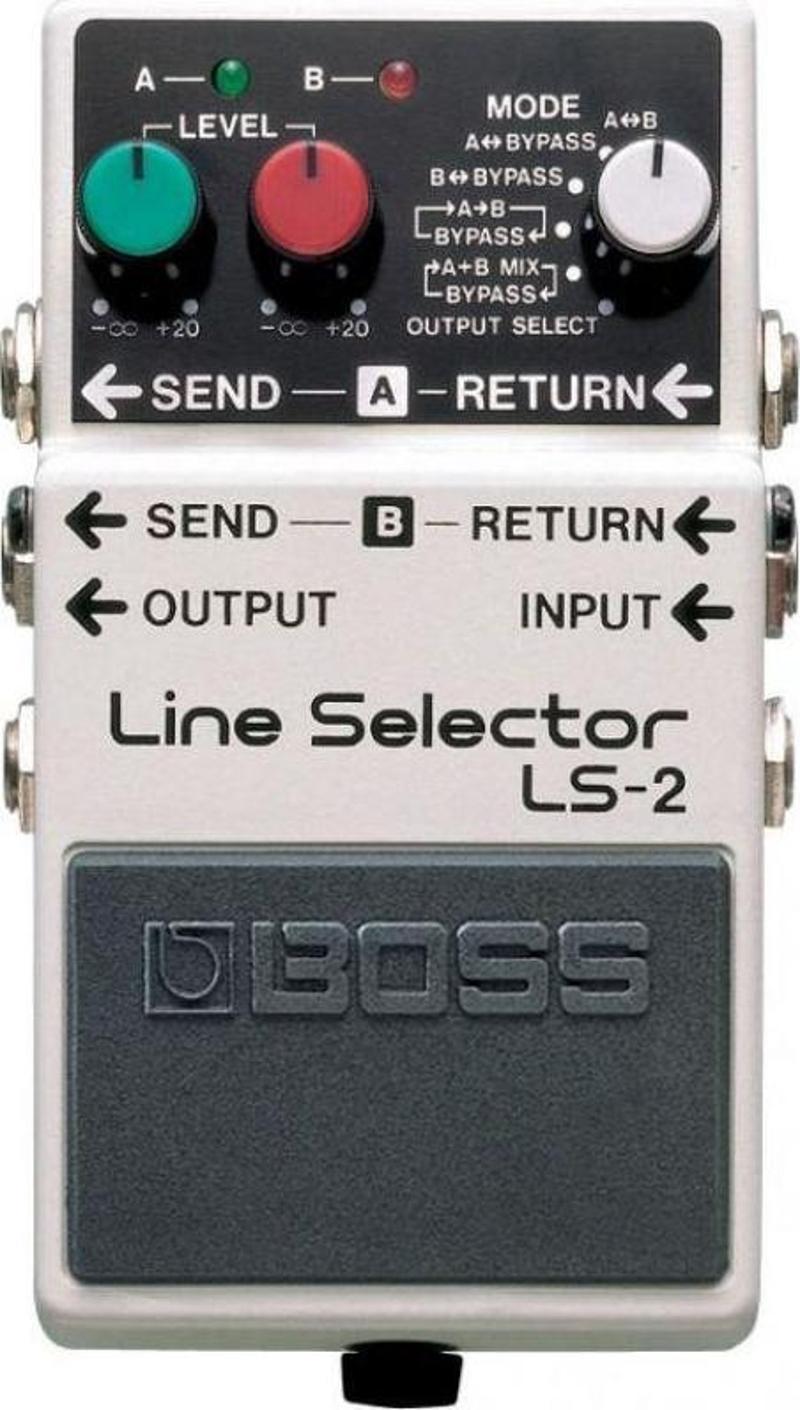 LS-2(T) Line Selector Compact Pedalı