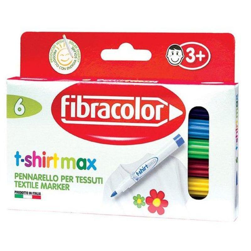 Fibracolor Fibracolor 6 Renk T-Shirt Marker