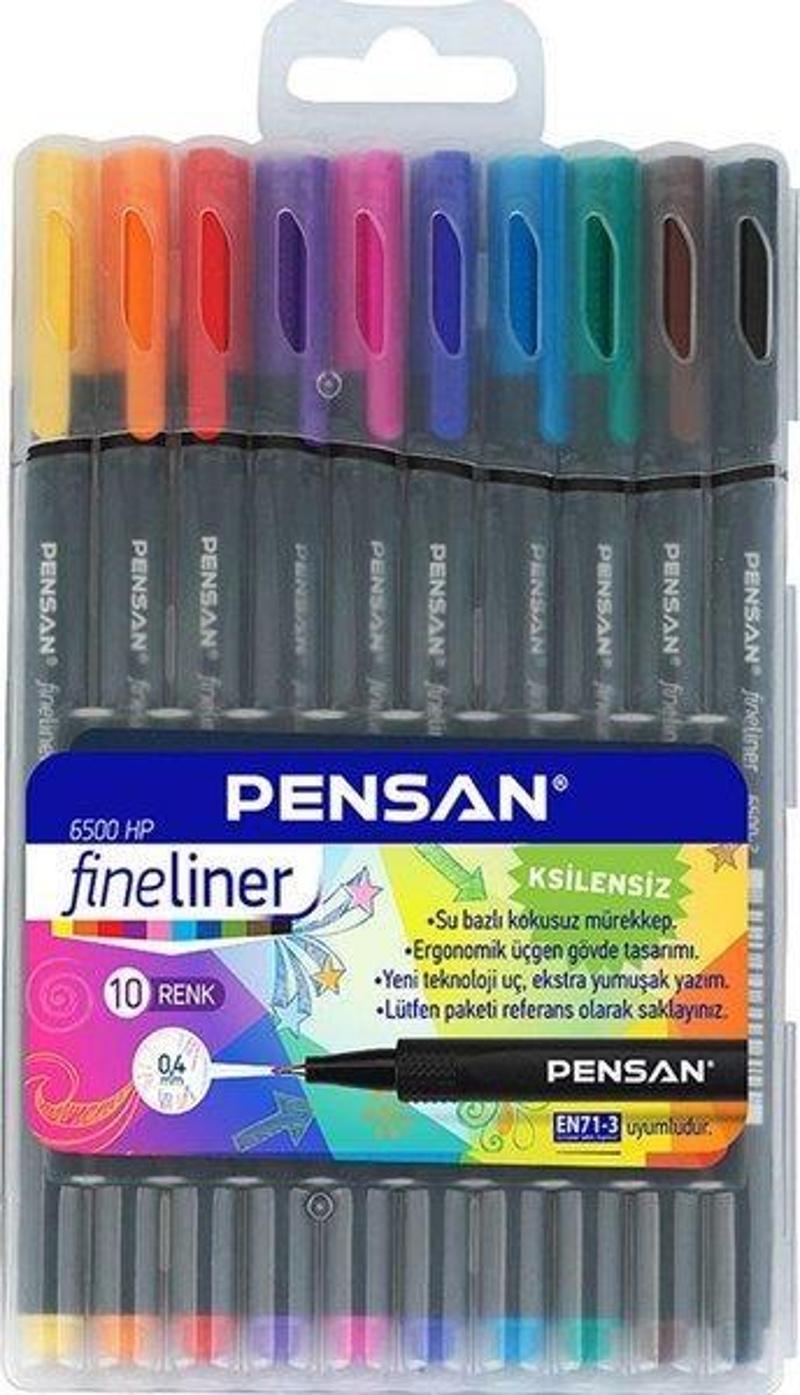 Fineliner 10lu Plastik Kutulu