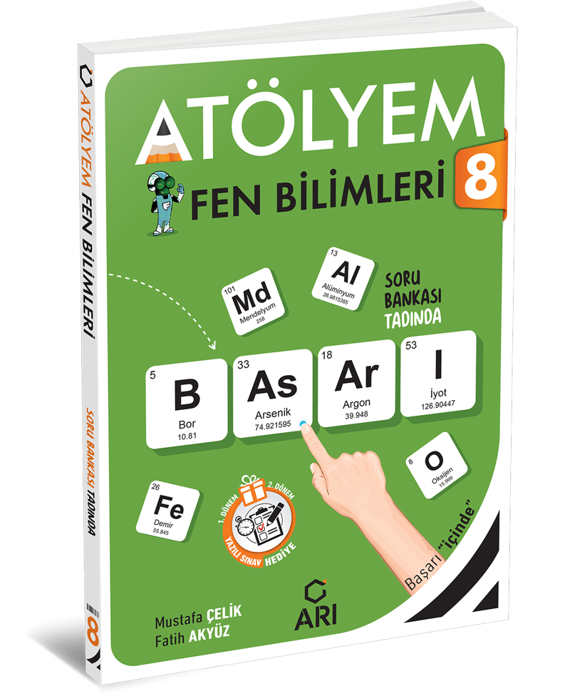 Arı Yayıncılık 8 Sınıf Fen Bilimleri Atölyem LGS