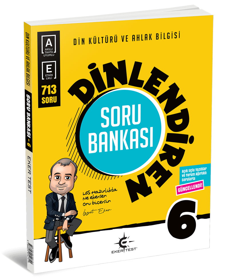 Eker Test 6 Sınıf Din Kültürü Dinlendiren Soru Bankası 