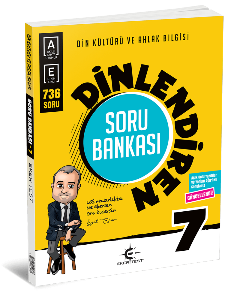 Eker Test 7 Sınıf Din Kültürü Dinlendiren Soru Bankası 