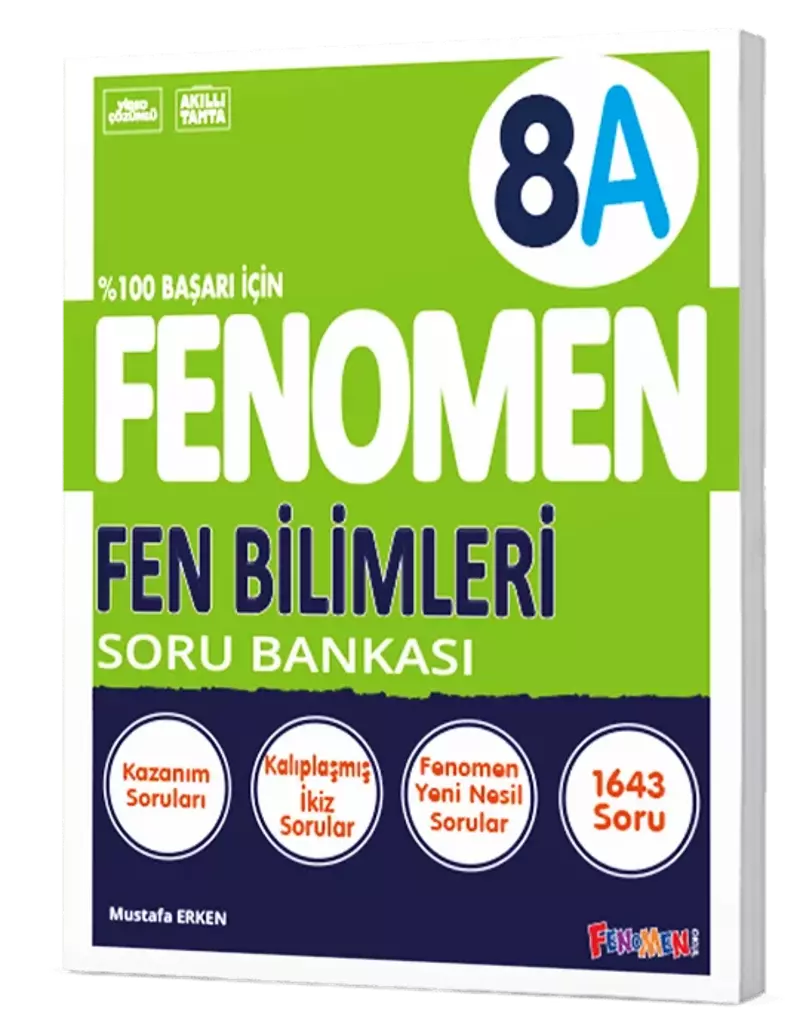 Fenomen Okul 8 Sınıf Fen Bilimleri A Soru Bankası LGS