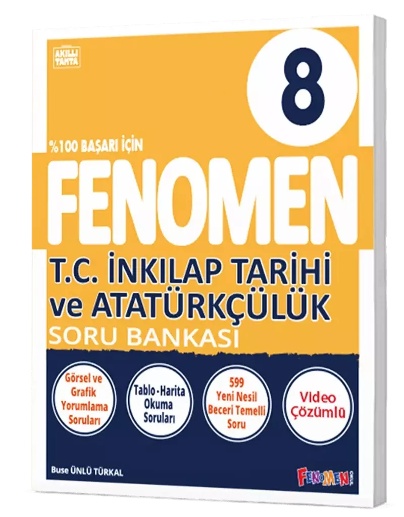 Fenomen Okul 8 Sınıf İnkılap Tarihi Soru Bankası LGS