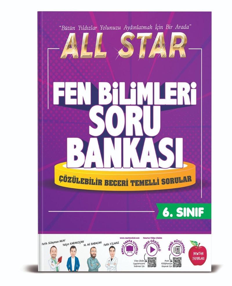 Newton Yayınları 6 Sınıf Fen Bilimleri All Star Soru Bankası