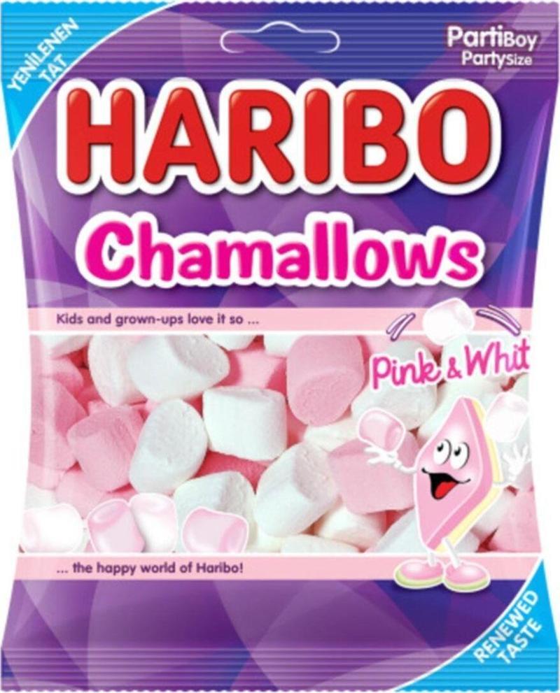 Chamallows Pink & White 150 G X 24 Adet