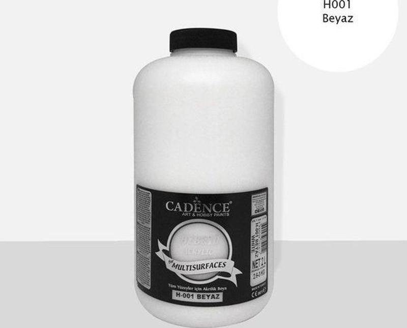 Hybrid Akrilik Multisurfaces H-001 Beyaz 2000Ml