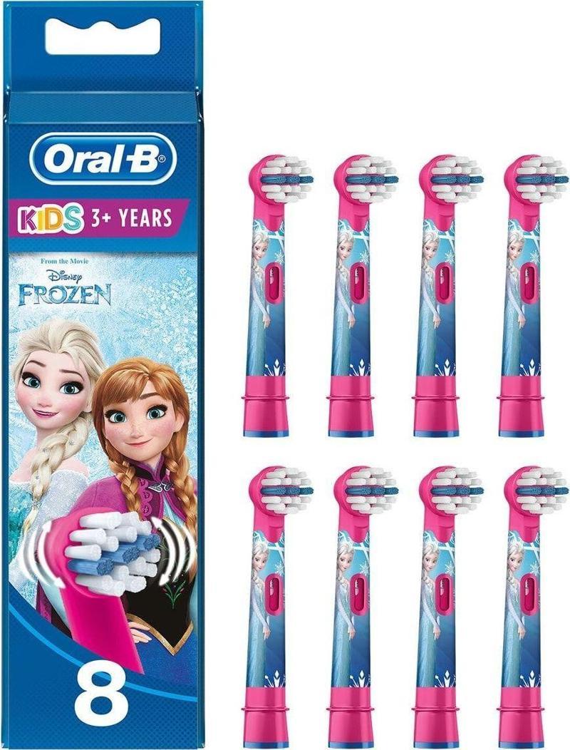 Çocuklar Için Frozen Diş Fırçası Yedek Başlık 8'li