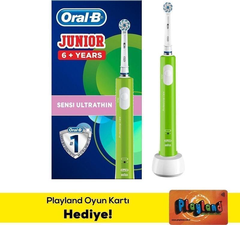 Junior Çocuklar İçin Şarj Edilebilir Diş Fırçası (6+)