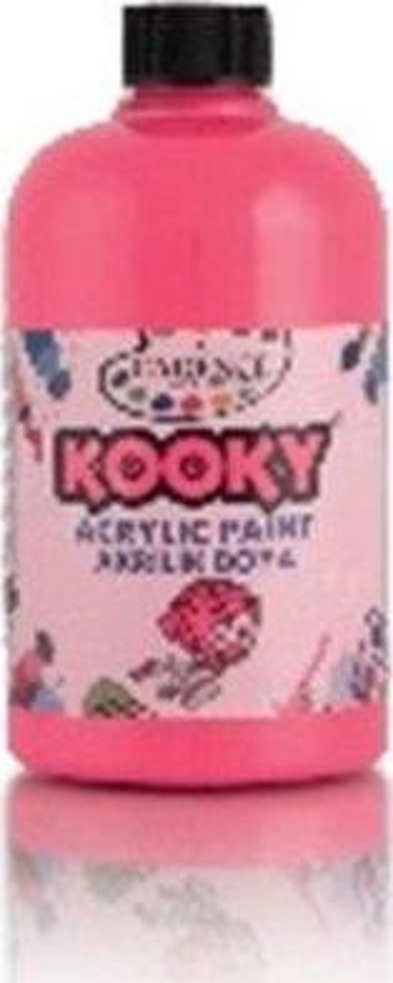 Akrilik Boya Fosforlu Pembe 500Ml