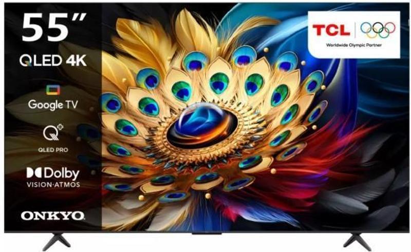 55C655 55" 139 Ekran Uydu Alıcılı 4K Ultra HD Google Smart QLED TV