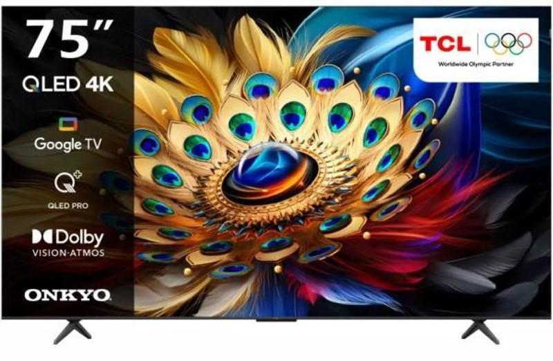 75C655 75" 190 Ekran Uydu Alıcılı 4K Ultra HD Google Smart QLED TV