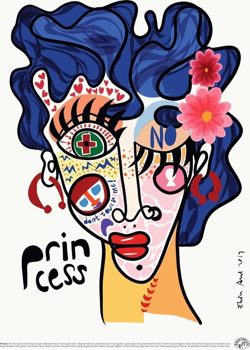 Princess Poster 50x70cm