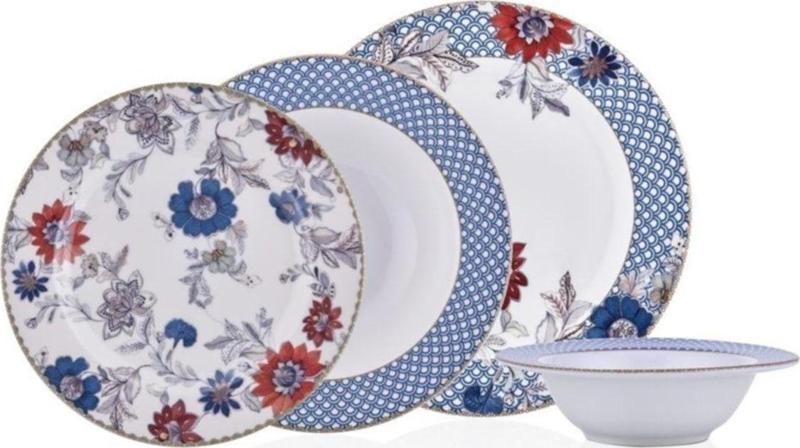 Nuvola Stonware Yemek Takımı 24 Parça 6 Kişilik