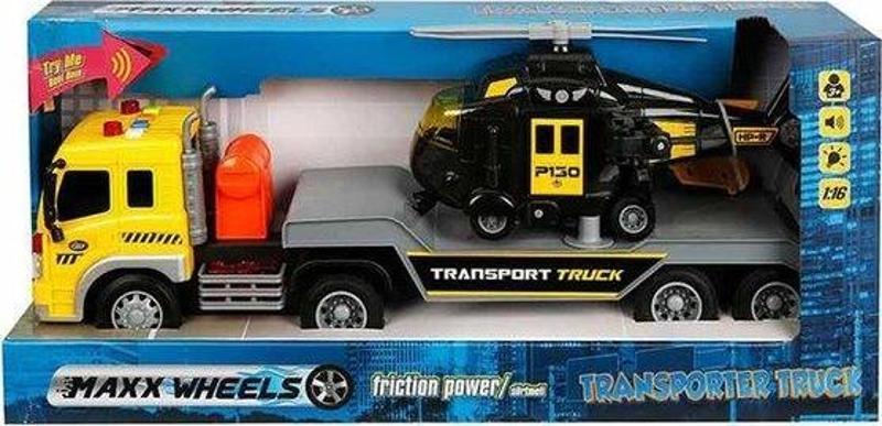 Sürpriz 1:16 Sesli ve Işıklı Transporter Tır 40 cm