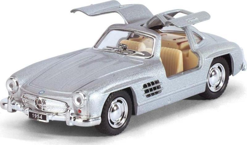 1954 Mercedes 300Sl Metal Çekbırak Diecast Model Araba