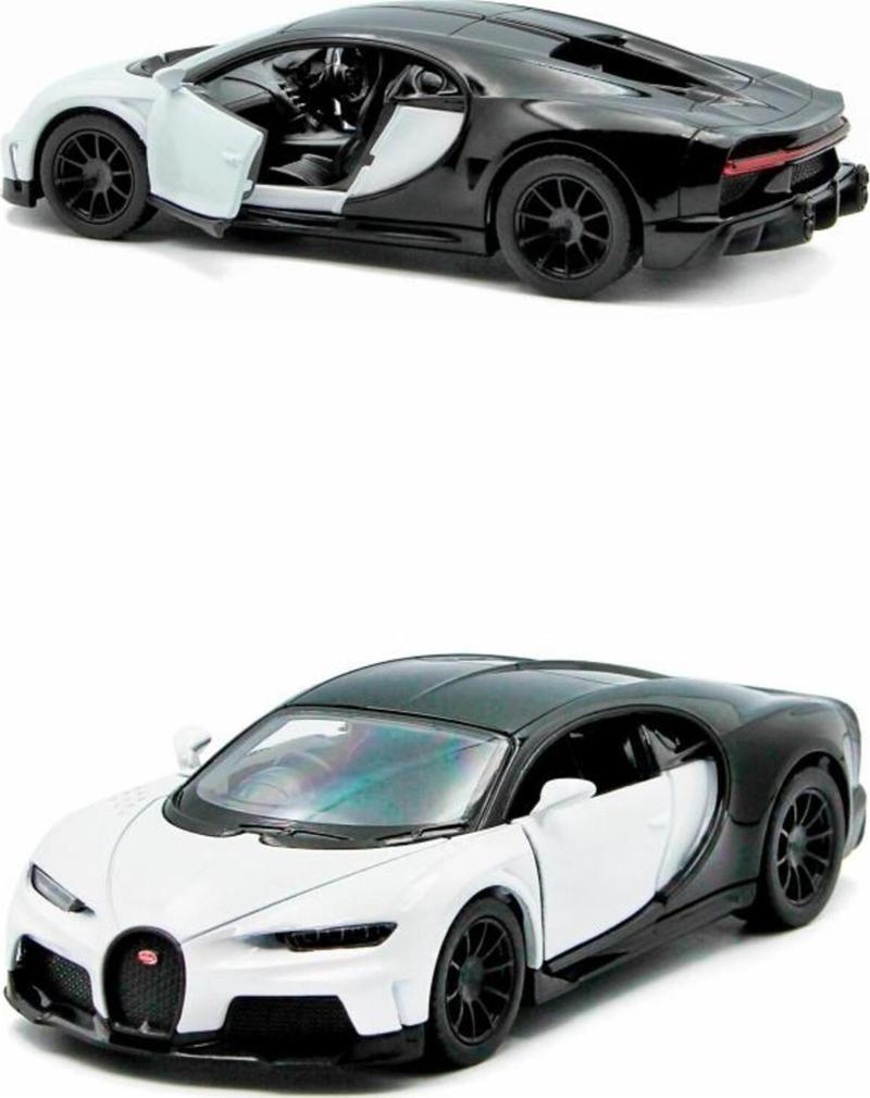 Kisnmart Bugatti Chiron Çek Bırak Diecast Model Araba