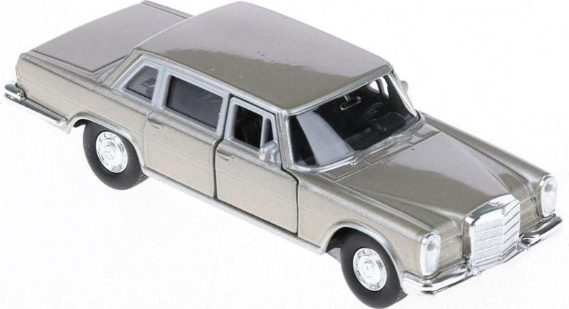 1:36 Ölçek 1963 Mercedes 600 Pullman Diecast Çek Bırak Metal Araba