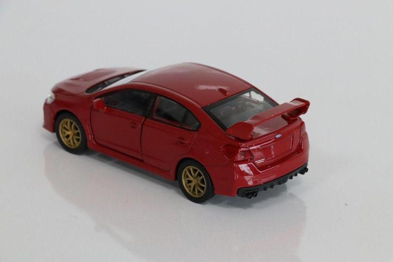 3'Lü Set 1:36 Ölçek Subaru İmpreza Diecast Model Metal Araba