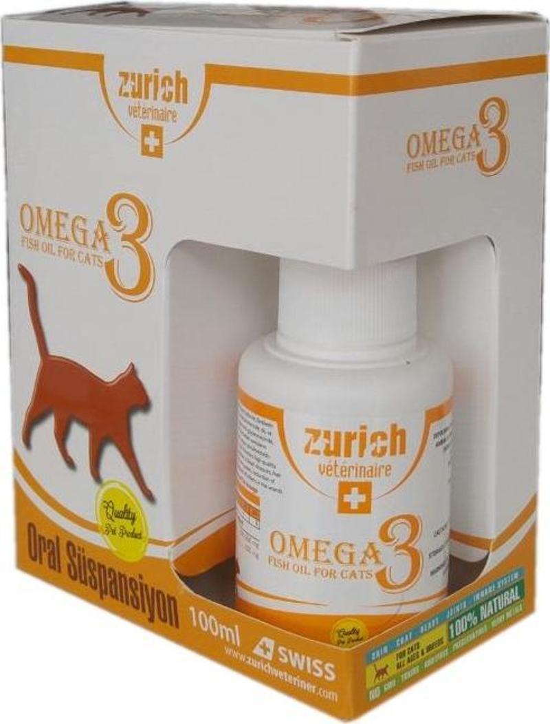 Cat Omega-3 Balık Yağı Tüy Döküm Önleyici/Tüy Sağlığı 100ml