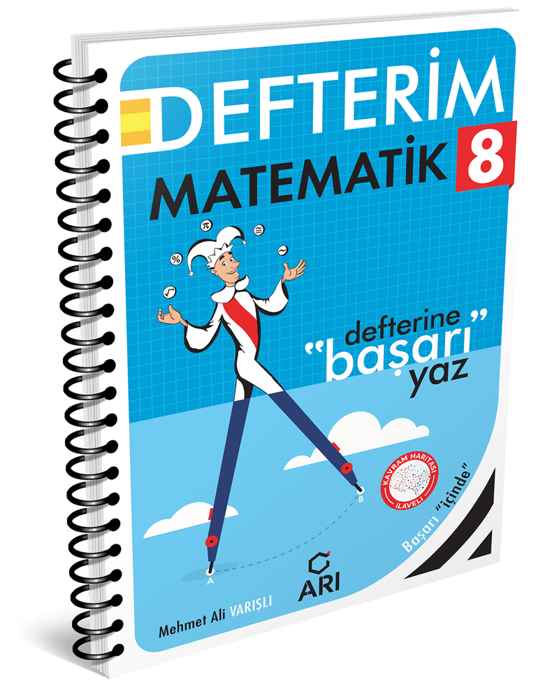 Arı Yayıncılık 8 Sınıf Matematik Defteri Matemito LGS