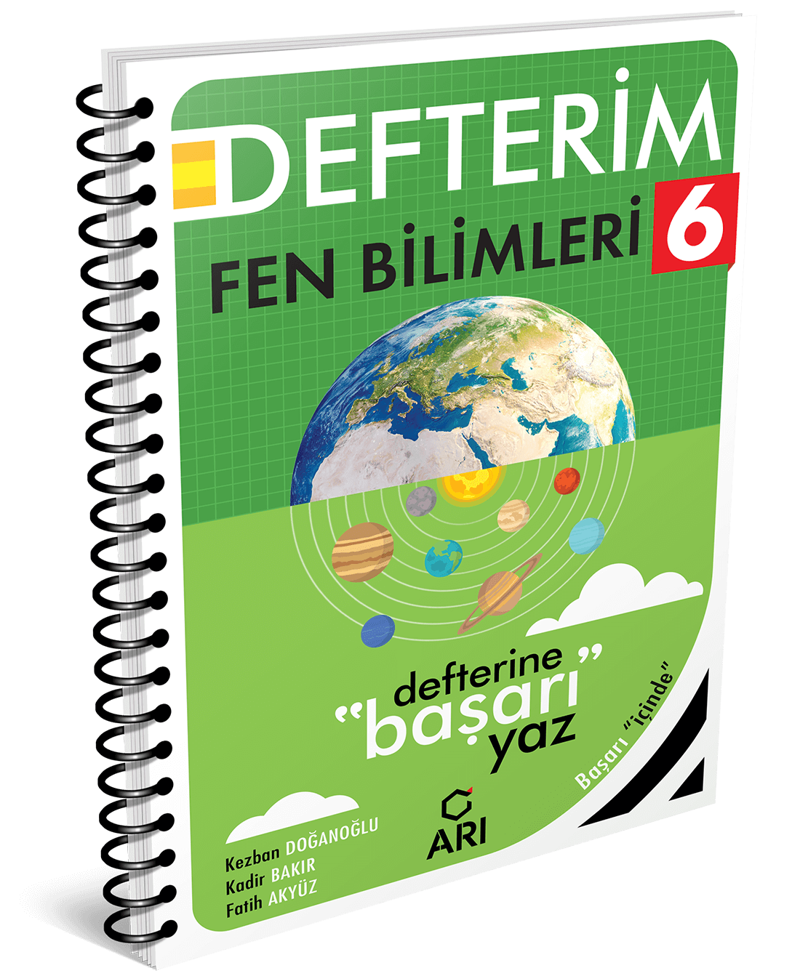 Arı Yayınları 6 Sınıf Fen Bilimleri Defteri Fenito 